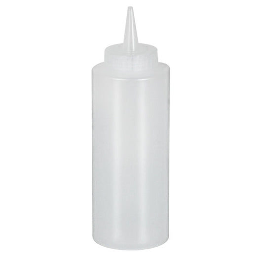 Clear Squeeze Dispenser Bottle 12 oz