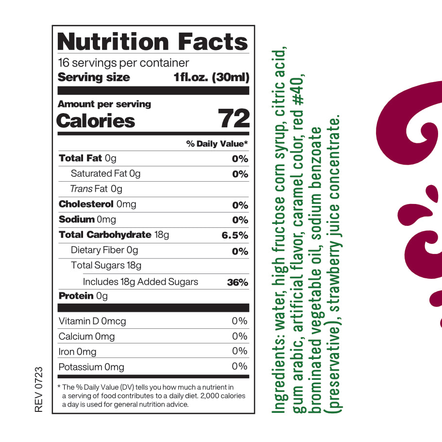 Time For Treats - Tiger's Blood Syrup