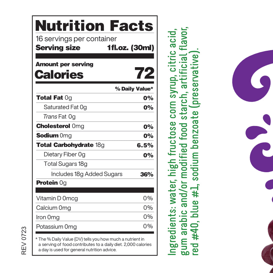 Time For Treats - Grape Syrup