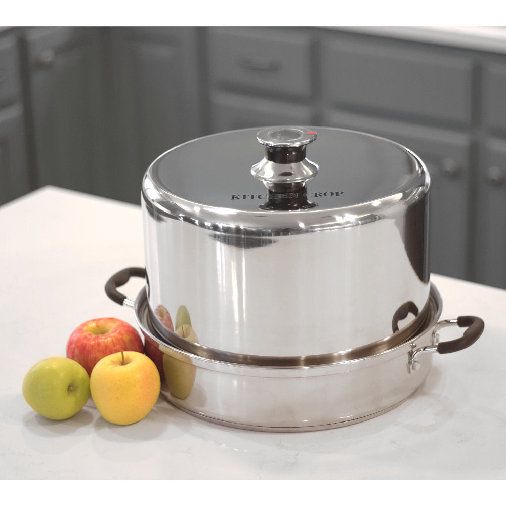 Kitchen Crop Stainless Steel Steam Canner