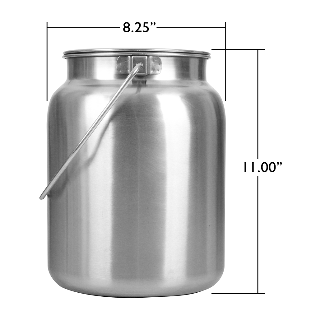 Stainless Steel 2 Gallon Jug