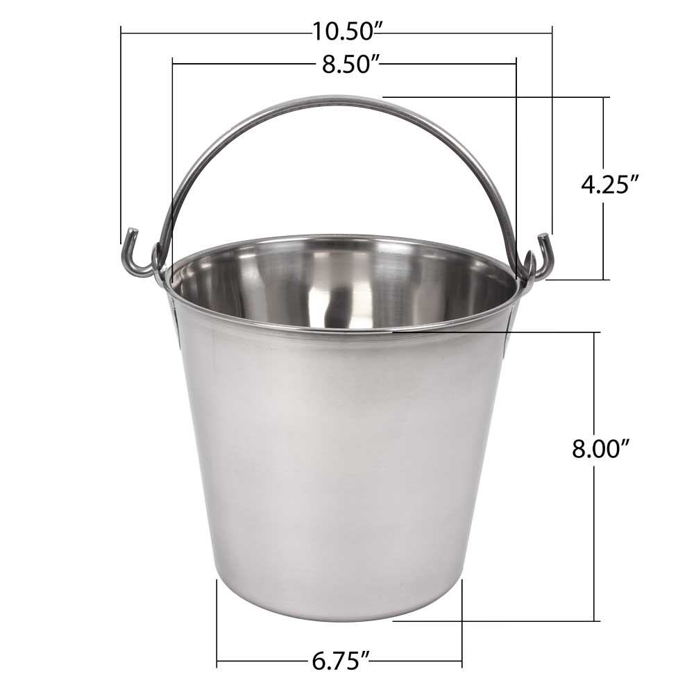 LINDY'S 6-qt Stainless Steel Pail