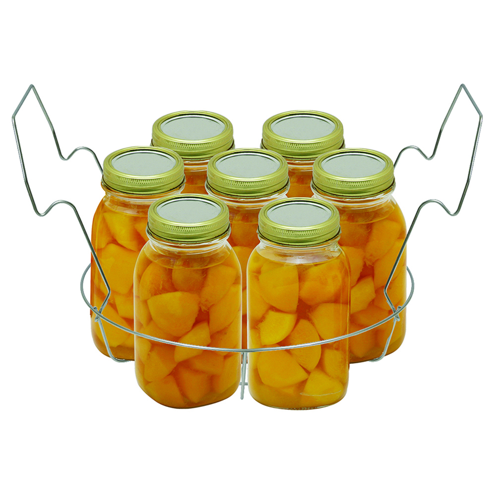 Roots & Branches Stainless Steel Canning Rack with Jar Dividers 1-Pack 12.25 Diameter 