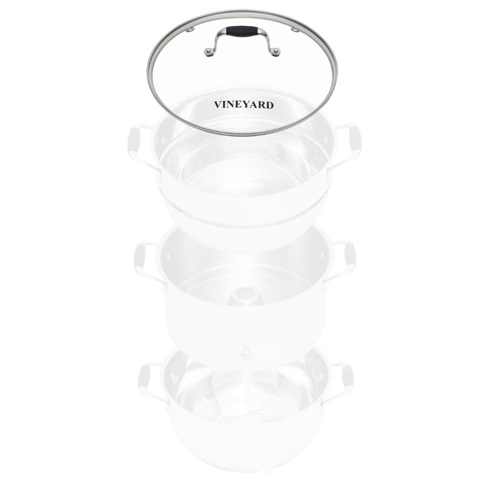 Glass Lid for VKP1150 Stainless Steel Steam Juicer - Click Image to Close