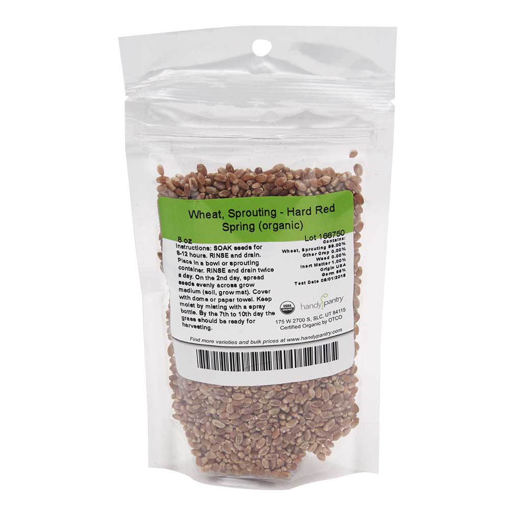 Red Winter Wheat Sprouting Seeds - 8oz