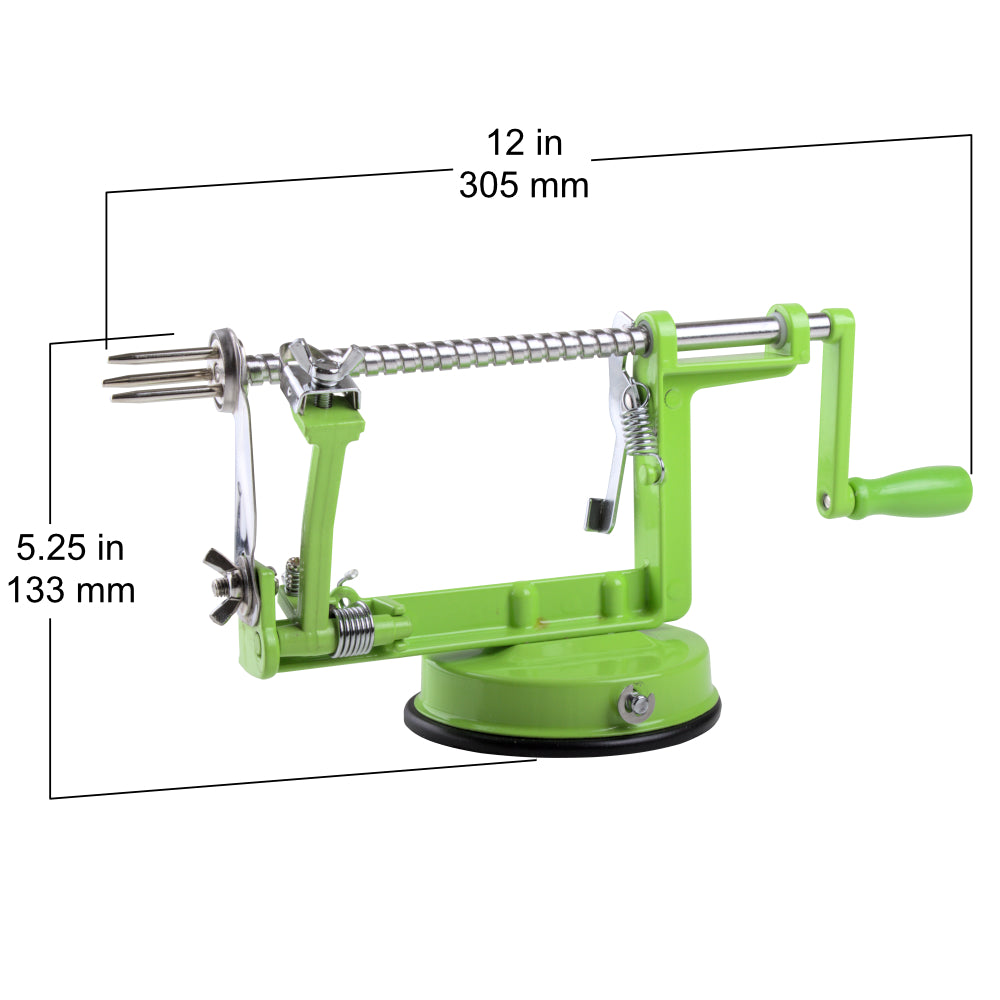 Johnny Apple Peeler - Aluminum Body with Suction Base