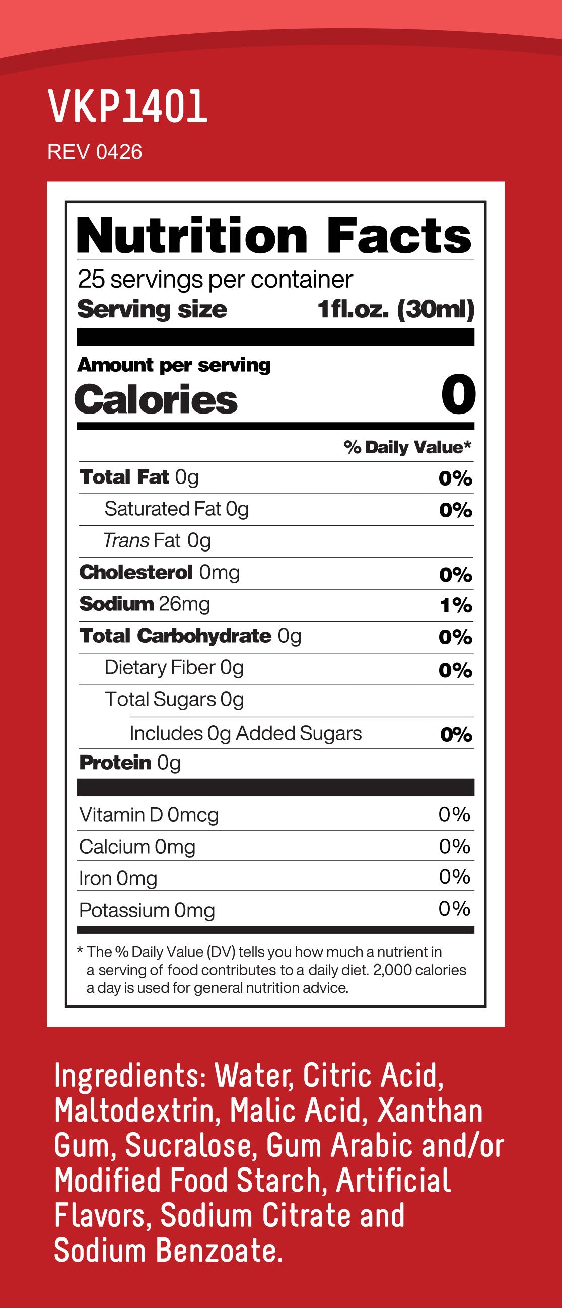 Time For Treats ZERO SUGAR ZERO DYES - Cherry