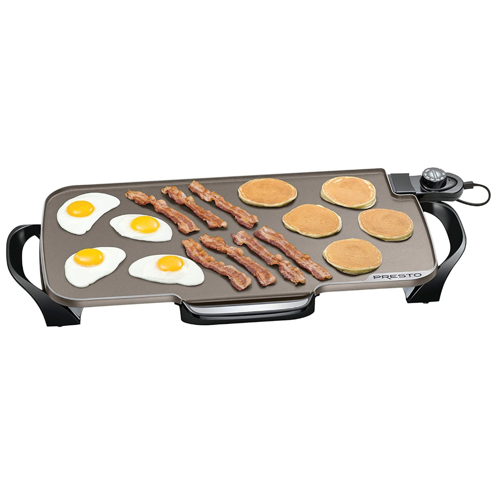 22-inch Electric Ceramic Griddle with removable handles