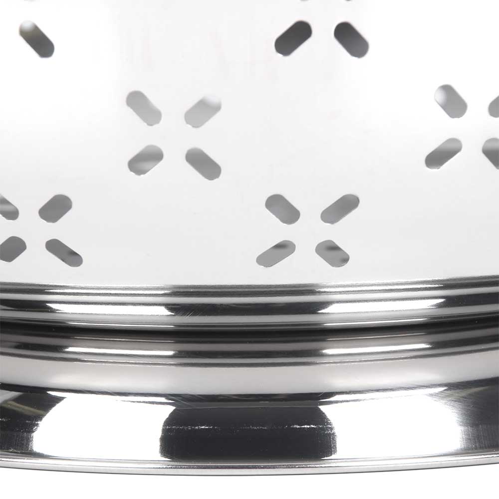 8 Qt Stainless Steel Colander - Click Image to Close