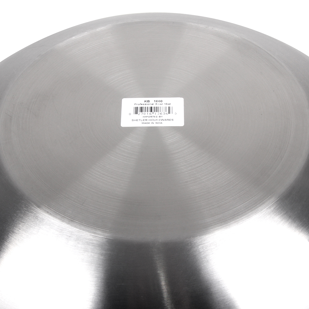 16 Qt Stainless Steel Bowl