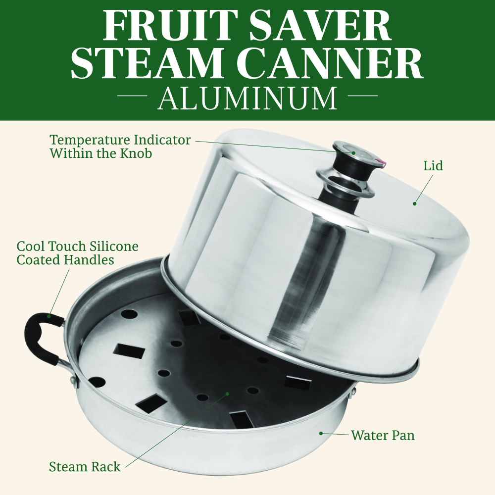 Aluminum Steam Canner Kit with Canning Tools