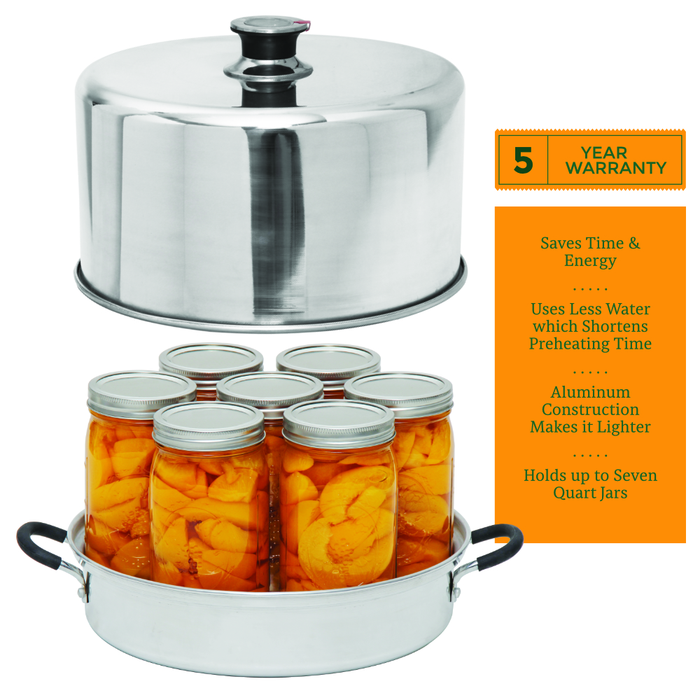 Aluminum Steam Canner Kit with Canning Tools