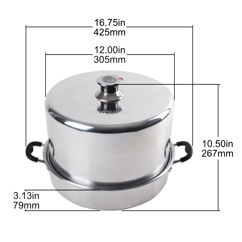 Aluminum Steam Canner Kit with Canning Tools