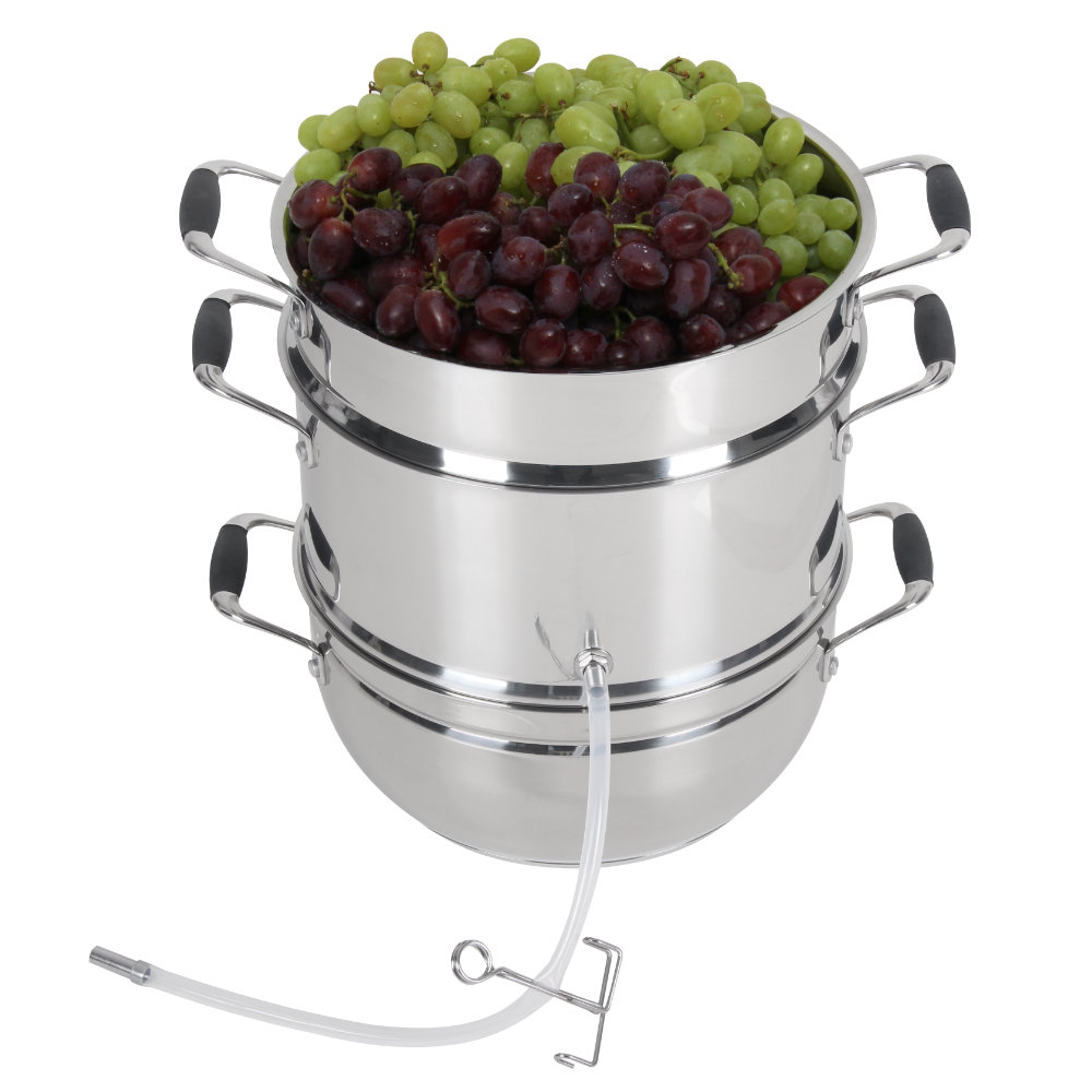 VINEYARD Deluxe Stainless Steel Steam Juicer