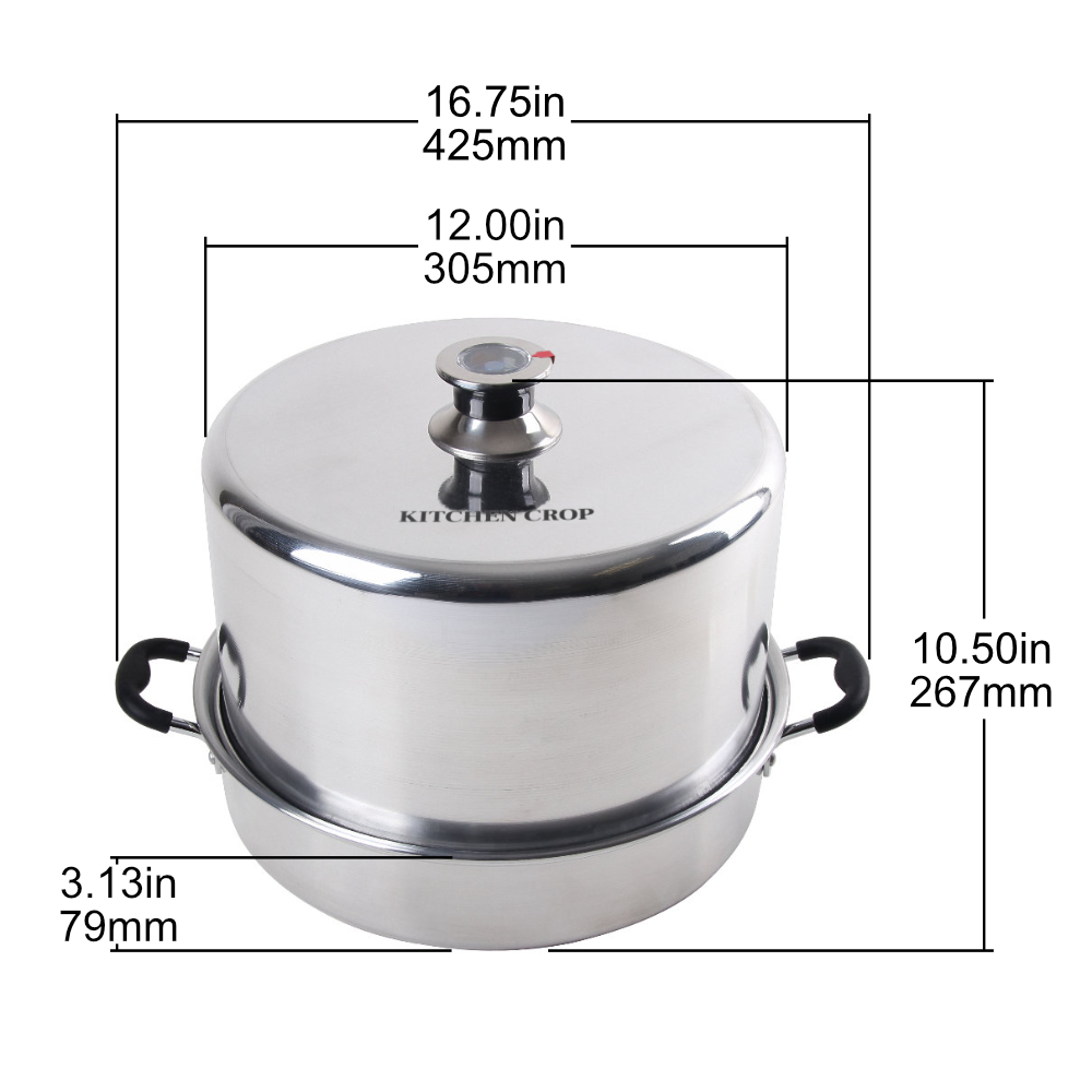 Stainless Steel Steam Canner Kit with Canning Tools