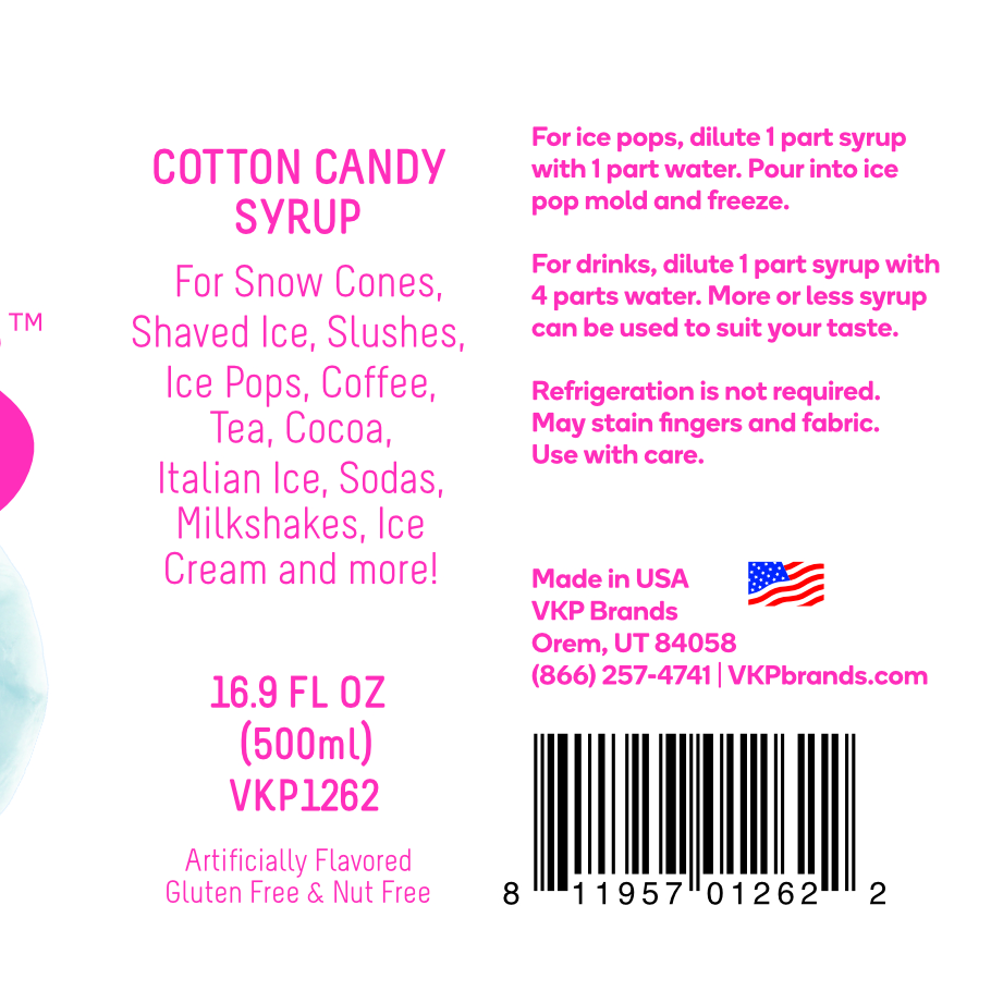 Time for Treats - Cotton Candy Syrup